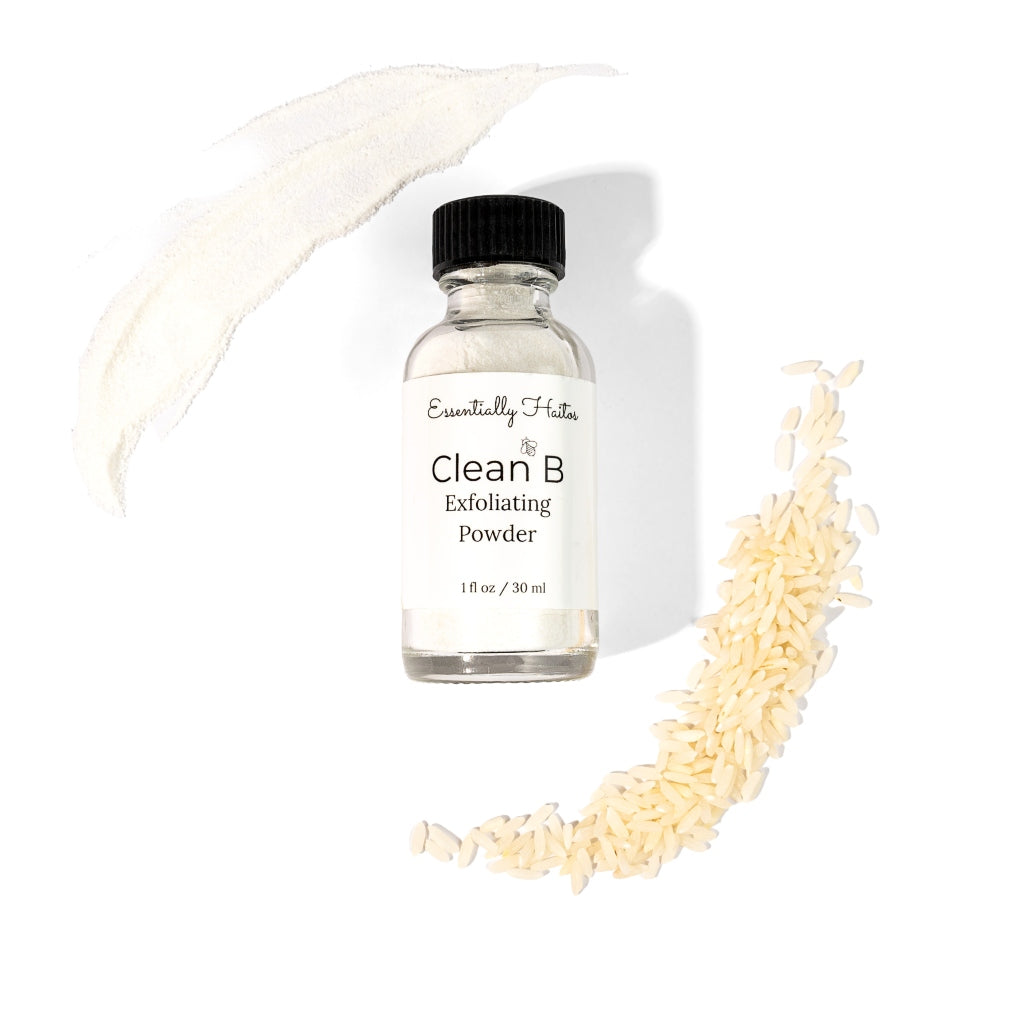 Clean B Exfoliating Powder