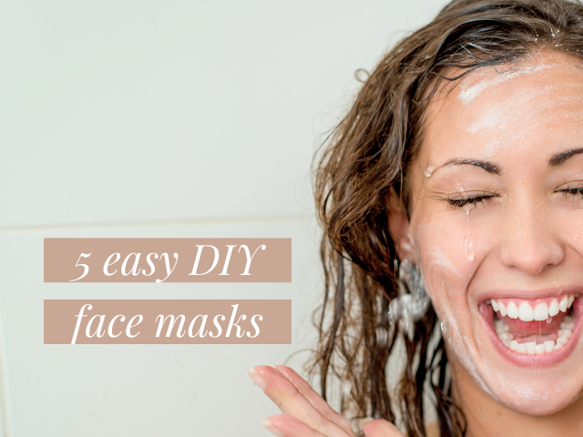 5 Easy DIY Face Masks for Different Skin Types