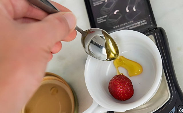 Strawberry and Honey facial cleanser