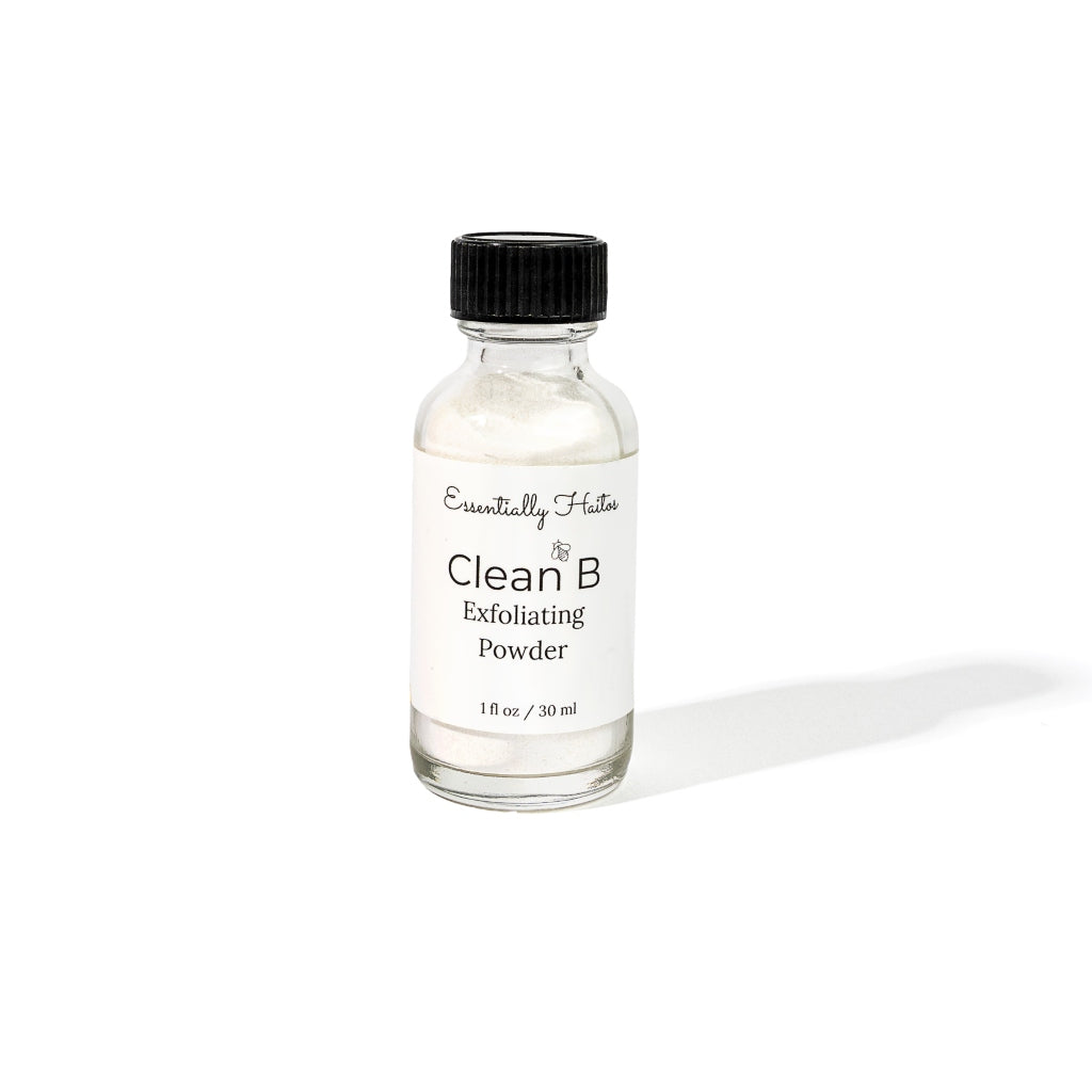 Clean B Exfoliating Powder
