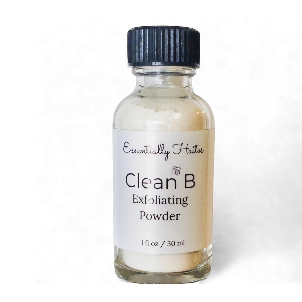 Clean B Exfoliating Powder