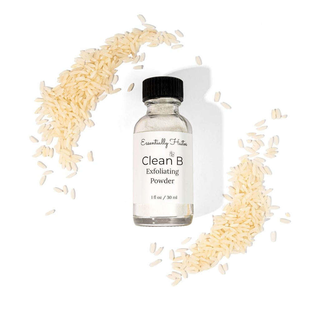 Clean B Exfoliating Powder