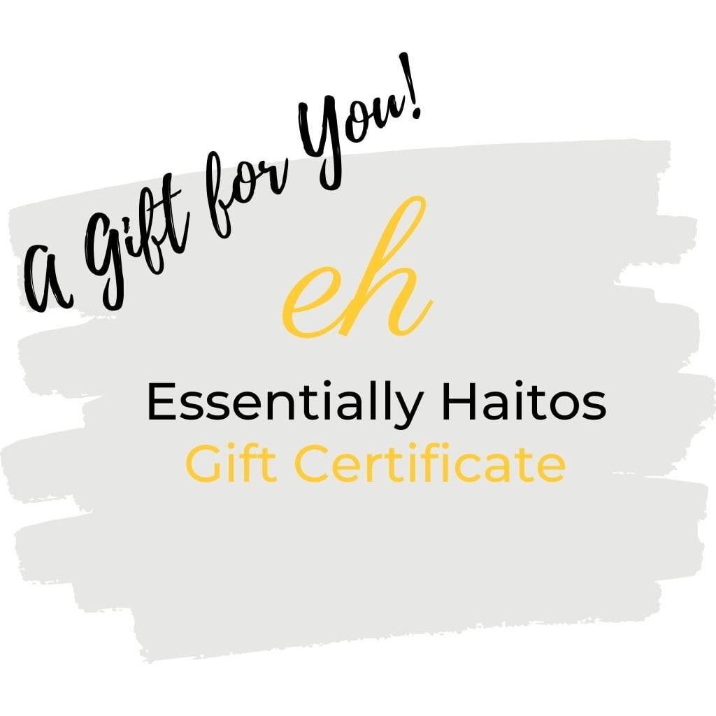 Gift Card (Physical Card) - Essentially Haitos