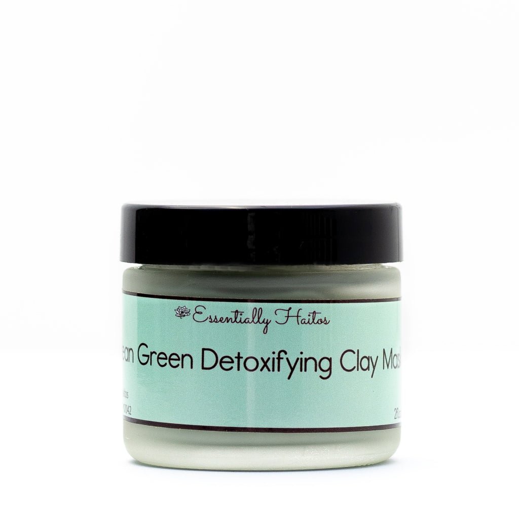 Mean Green Detoxifying Clay Mask - Essentially Haitos