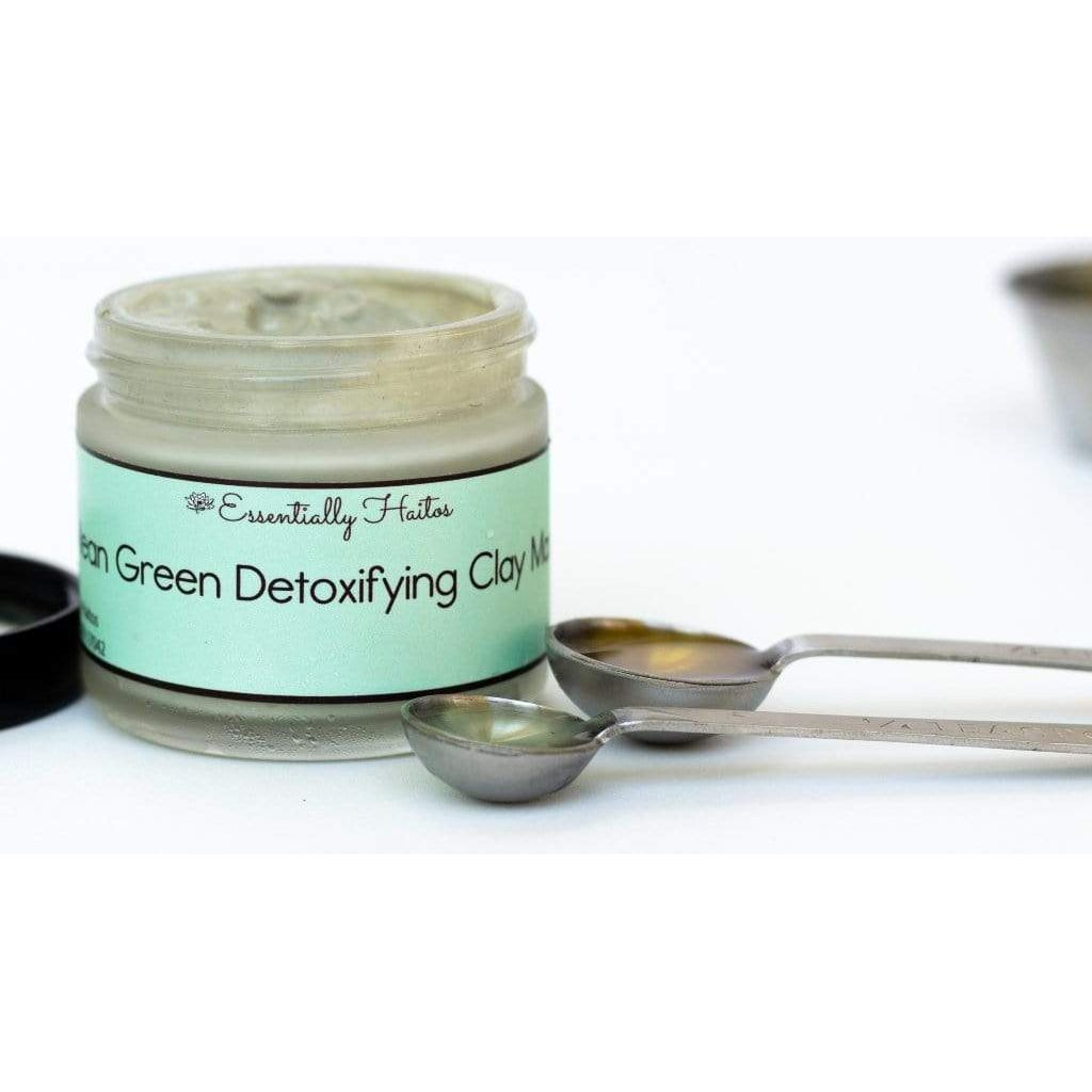 Mean Green Detoxifying Clay Mask - Essentially Haitos