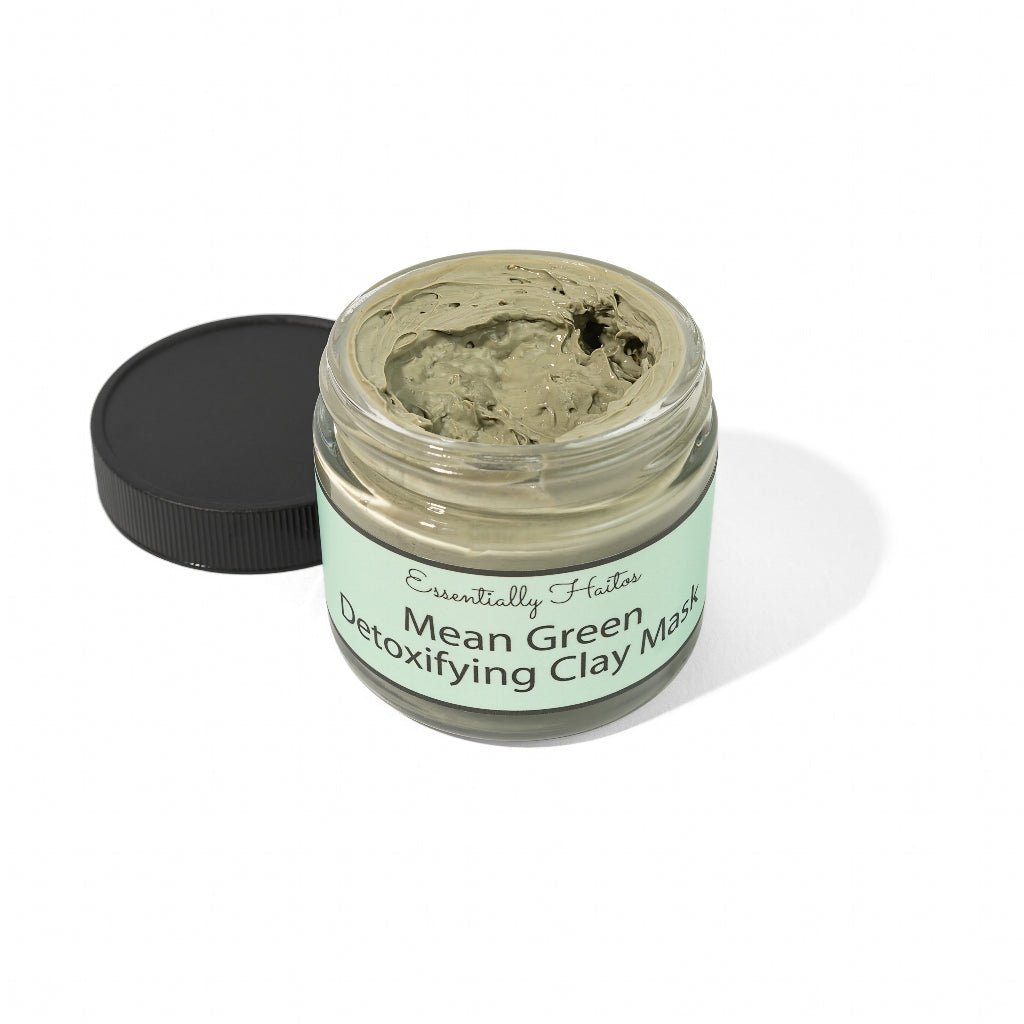 Mean Green Detoxifying Clay Mask - Essentially Haitos