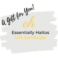 Essentially Haitos Gift Card Gift Card (Physical Card)