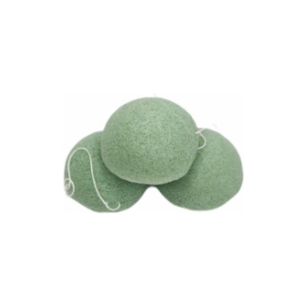 Mother Earth Face Green Tea Konjac Sponge