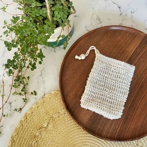 Soap Saver Pouch - Biodegradable Natural Sisal